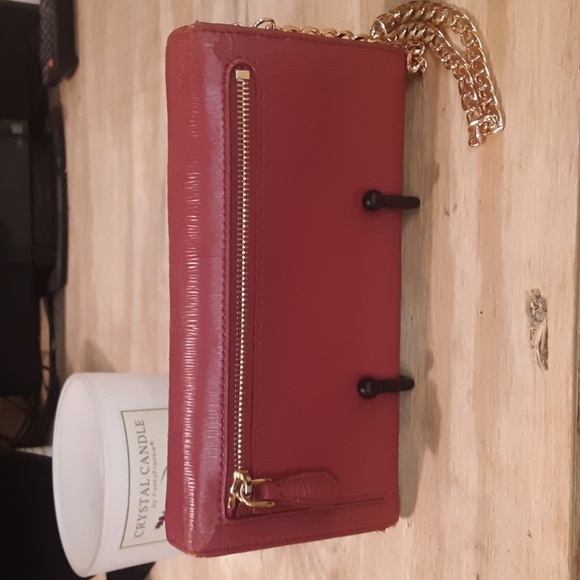 PRADA Saffiano Leather Crossbody Wallet - Picture 4 of 7